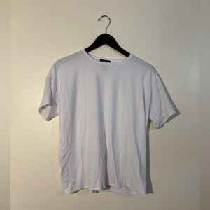 Eileen Fisher Classic White Short Sleeve Tee